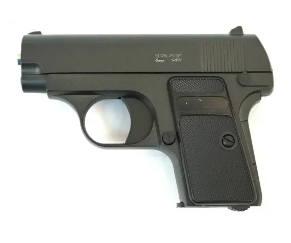 Stalker SA25 Spring, (аналог Colt 25) кал.6мм, металл, магазин 7 шар.,черный (SA-3307125)