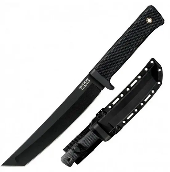 Recon Tanto - нож с фикс.клинком, сталь SK-5, чёрное покрытие Black Tuff-Ex