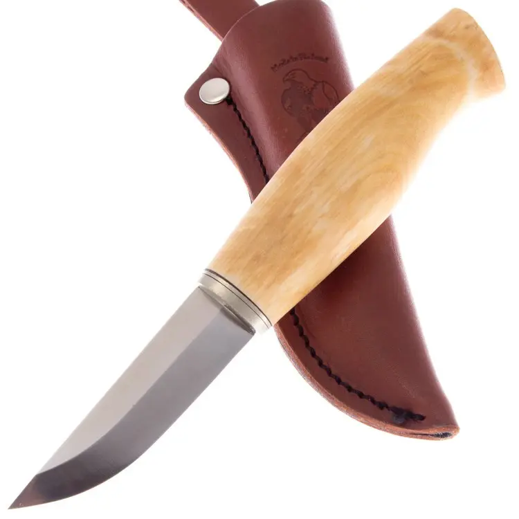 Janka - нож с фиксир. клинком, дерев. рук-ть, 79мм. клинок 12C27 9617rst