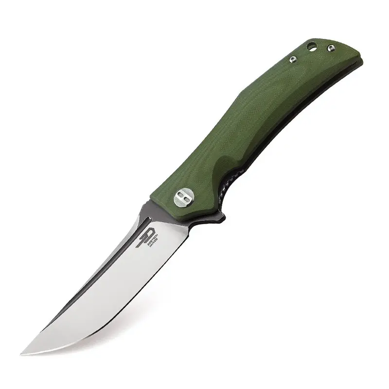 Scimitar - нож складной, сталь D2, рук-ть зеленая G10 BG05B-2