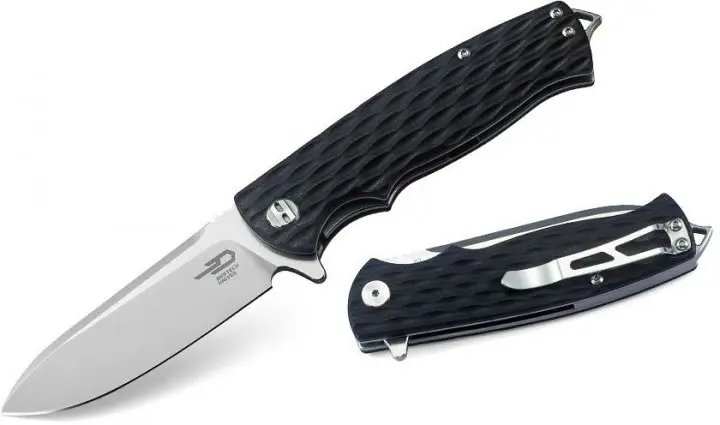 Grampus - нож складной, сталь D2, рук-ть черн.G10 BG02A