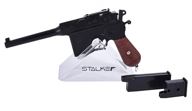 Stalker SA96M Spring, кал.6мм, металл, магазин 7 шар.,черный (SA-3307196M)