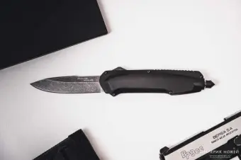 Нож складной Rover (Black Stonewash, Tan)