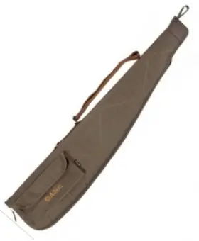 Чехол Allen для ружья классический с карманом, коричневый, зеленый 132см. 